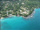 Mahe, Seychelles from the air